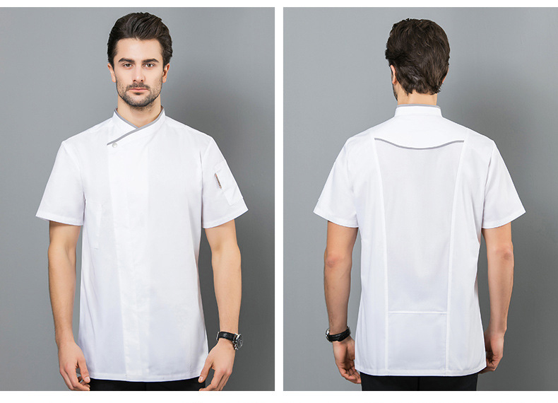Custom Logo Summer Chef Workwear Set (1)