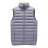 Mens Winter Fleece Lined Stand Collar Gilet
