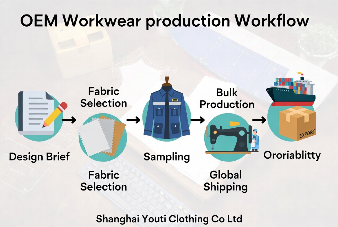 OEM Workwear Production Process OEM Workwear Production Process