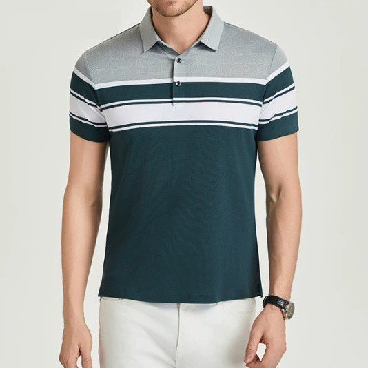 Mens Anti-Bacterial Business Summer Polo Shirt