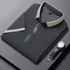 Men Summer Solid Polo Shirt Breathable Casual Wear