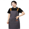 Unisex Waterproof Oil Resistant Printed Satin Apron