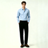 Mens Satin Silk Non Iron Business Dress Shirt