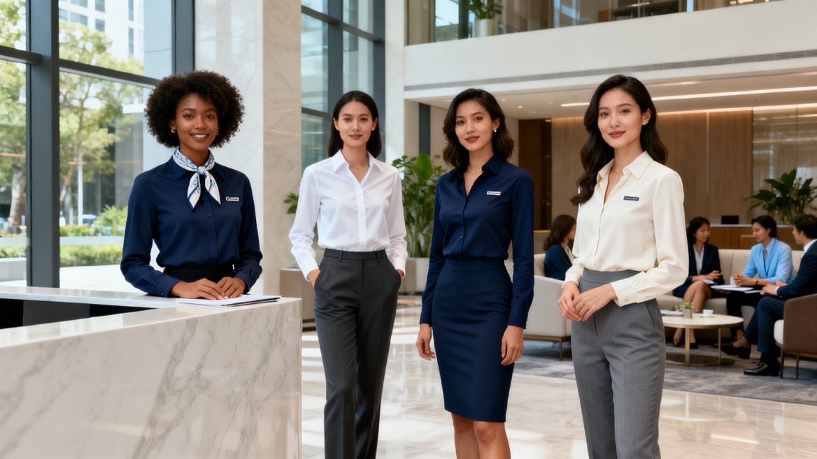 Coordinated Female Corporate Uniform Collection Coordinated Female Corporate Uniform Collection