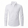 Mens Solid Crease Resistant Uniform Shirt