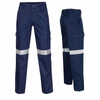 Mens Hi Vis Cotton Long Sleeve Work Shirt