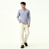 Mens Pure Cotton Oxford Business Casual Shirt