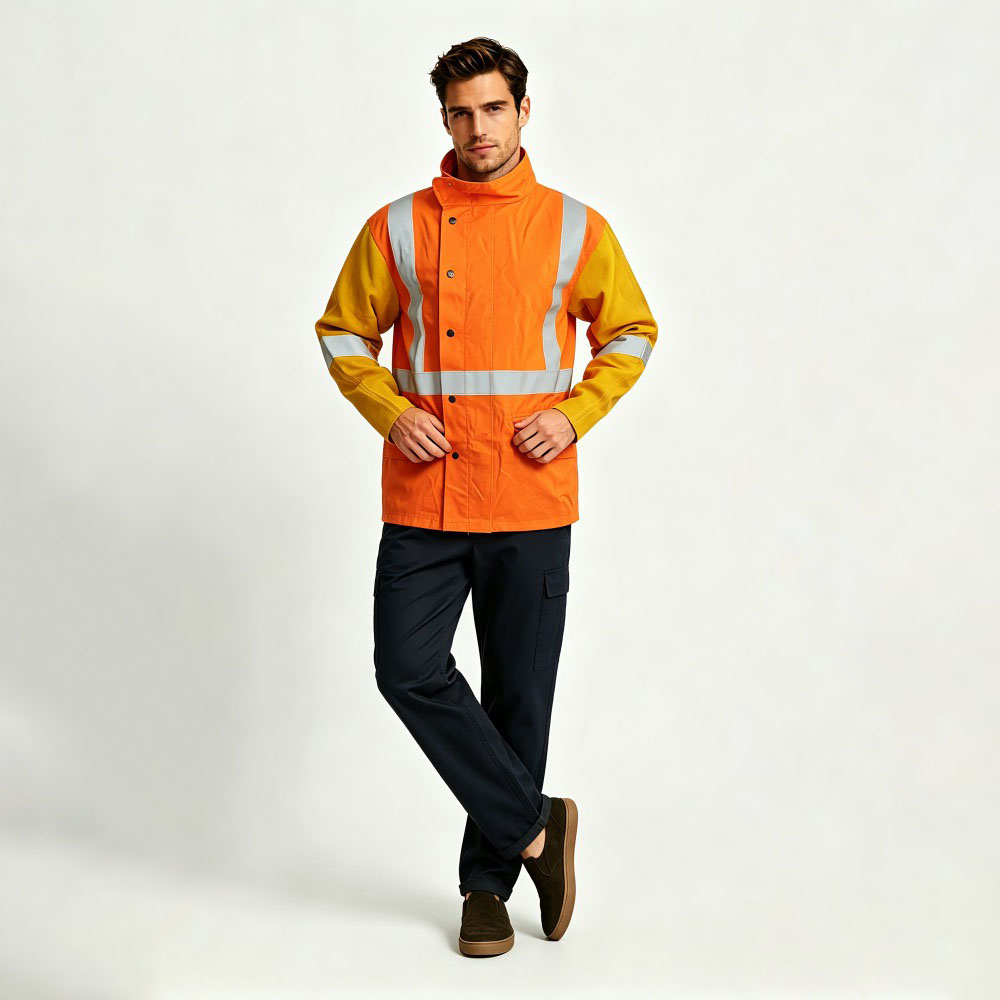 Orange Red Flame Resistant Workwear