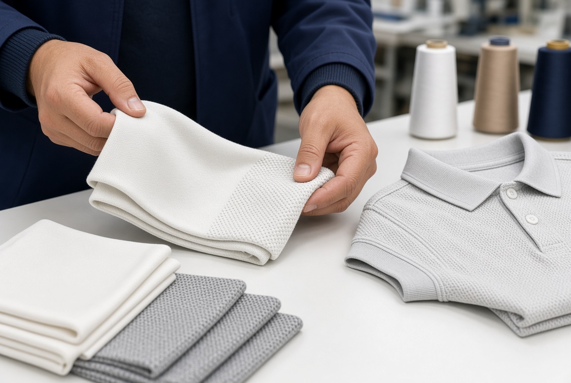 Custom Apparel Fabric And Construction Detail