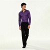 Mens Long Sleeve Comfort Stretch Work Shirt
