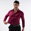 Mens Non Iron Stretch Business Dress Shirt