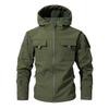 Mens Fleece Hooded Mountain Winter Jacket