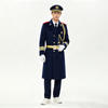 Multi Pocket Warm Double Breasted Hotel Airport Work Coat