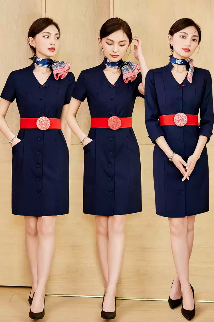 Womens Navy Flight Attendant Dress Uniform (2)