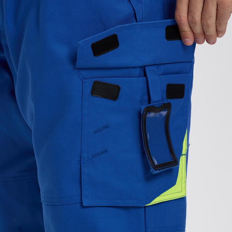 Color-Blocked Workwear Set (2)