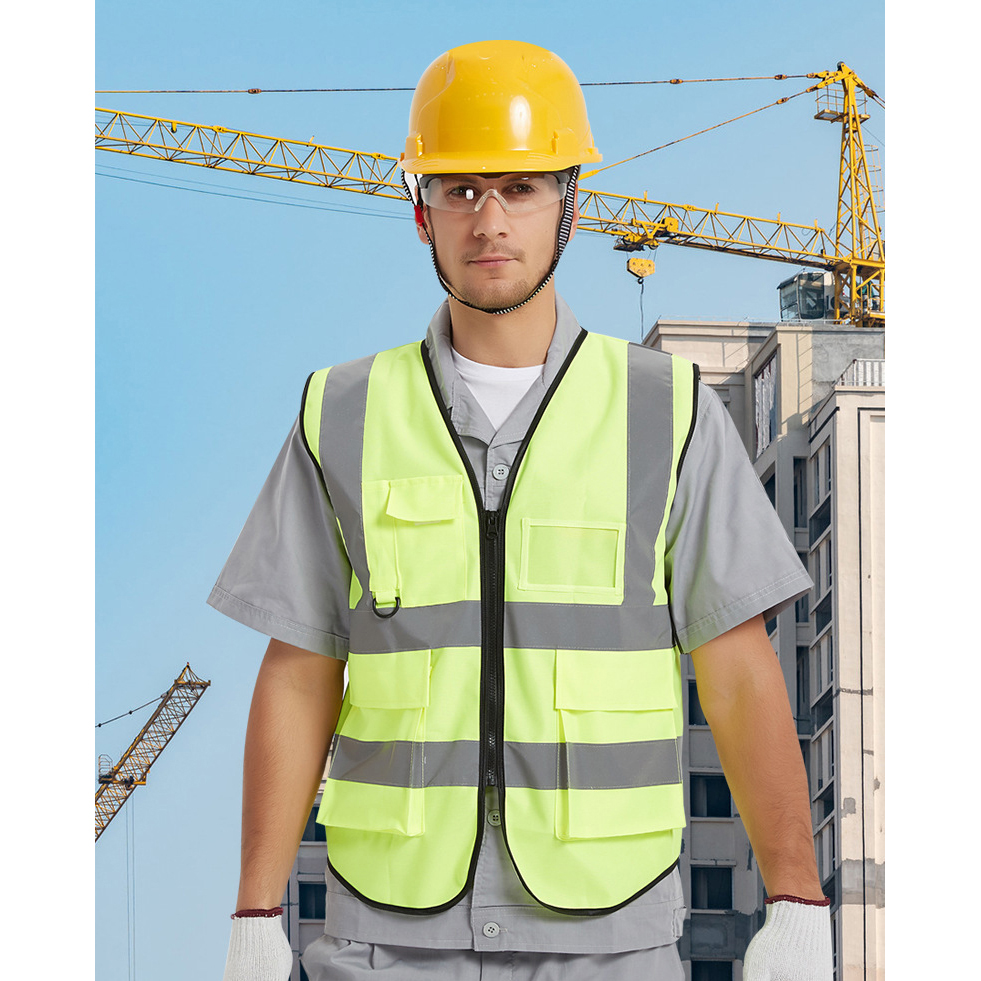 Multi Pocket Reflective Vest