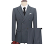Classic Slim Fit Double Breasted Suit