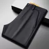 High Waist Straight Leg Business Casual Trousers