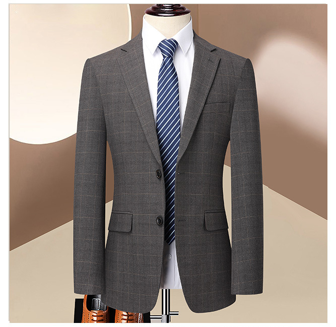 New Mens Double Breasted Two Piece Suit (7)