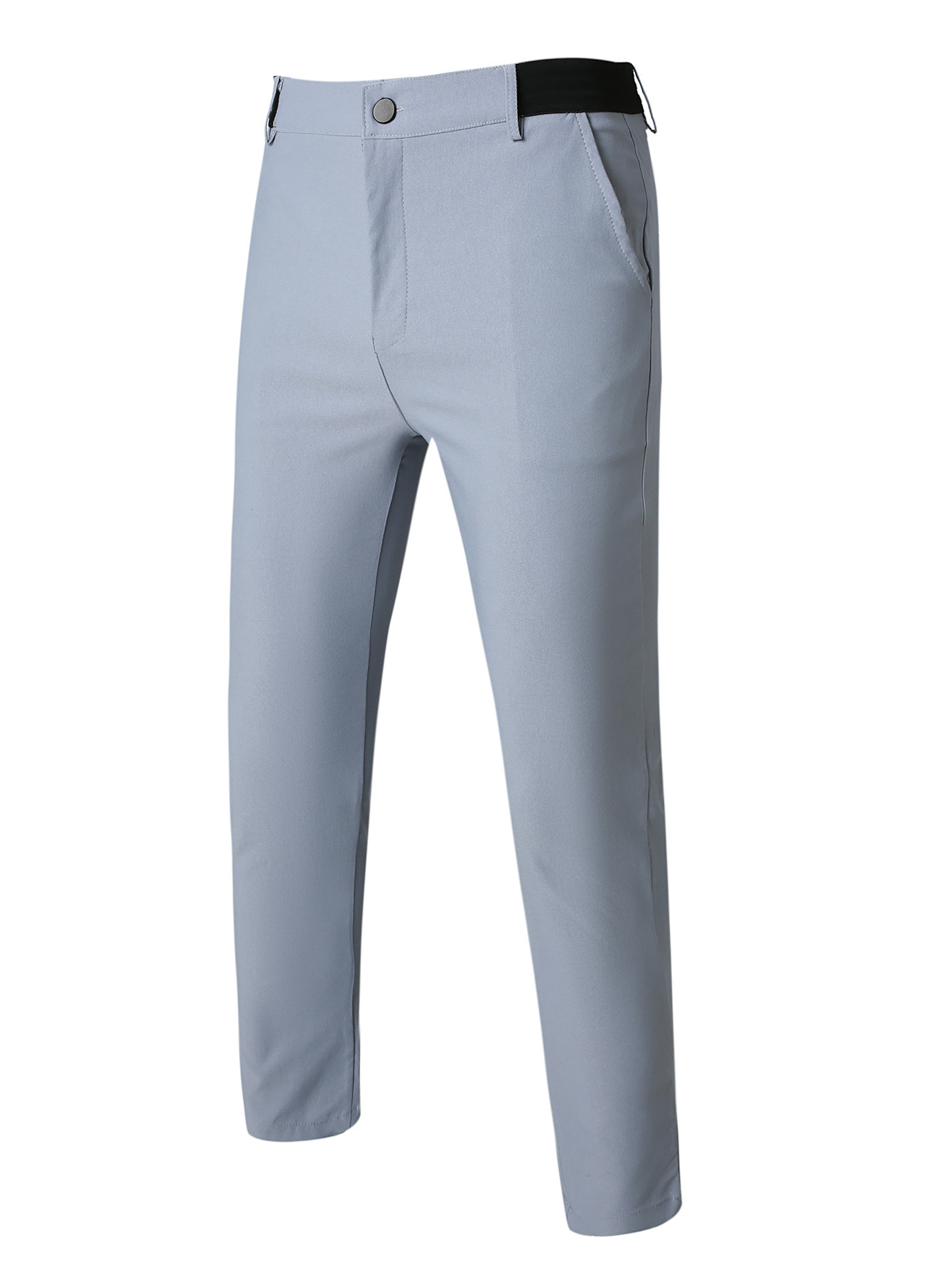 Summer Lightweight Drape Slim Fit Dress Pants (3)