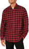 Mens Slim Fit Business Casual Flannel Shirt