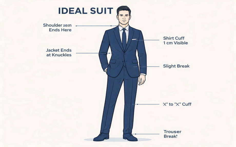 Perfect Suit Fit Diagram