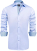 Regular Fit Patterned Stretch Mens Shirt