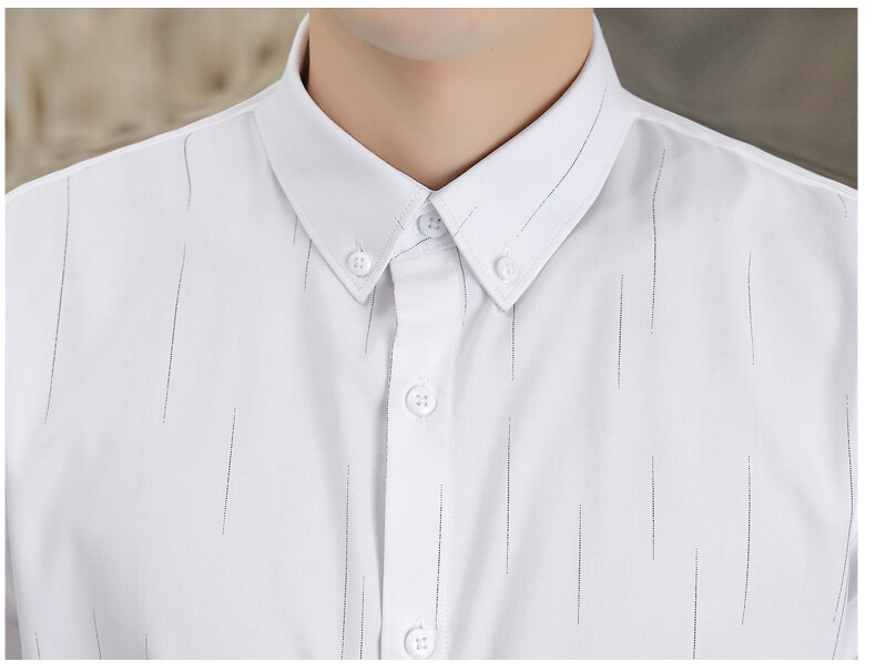 Mens Slim Fit Striped Premium Casual Shirt (4)