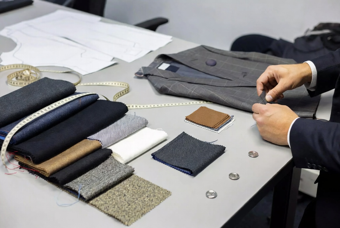 Suit Fabric Selection And OEM Sampling Suit Fabric Selection And OEM Sampling
