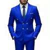 Men's Double-Breasted Two-Piece Set - Smart Casual And Business Formal