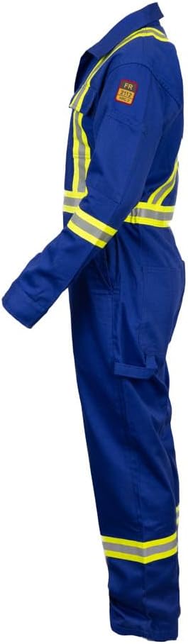 Flame Resistant FR High Visibility Hi Vis Coverall (3)