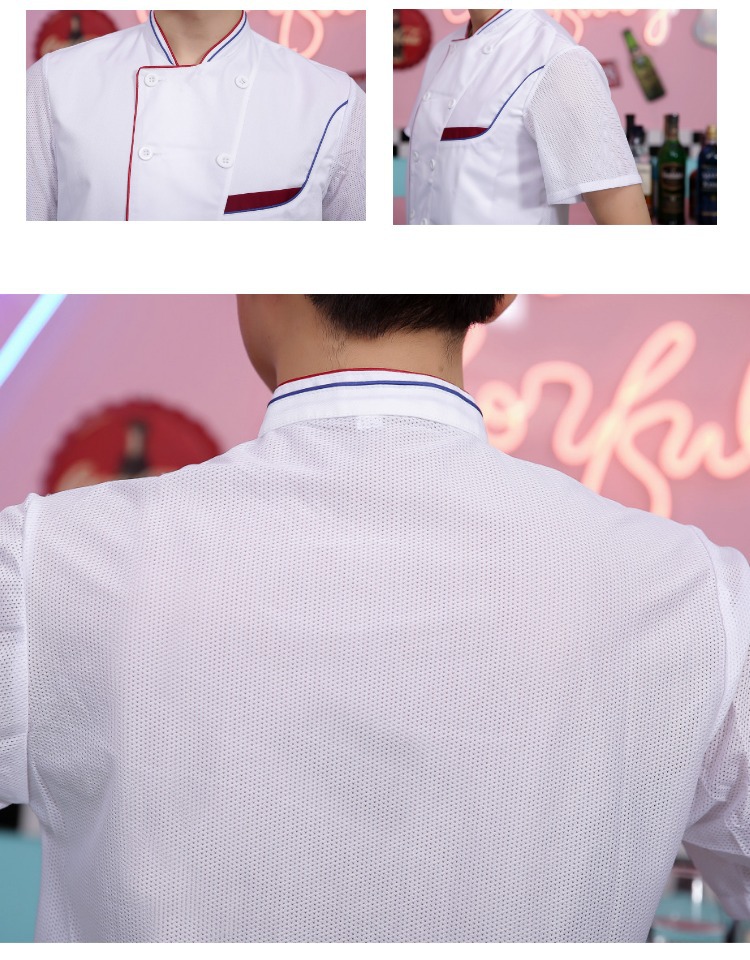 Summer Hotel Staff Chef Coat Wholesale (4)