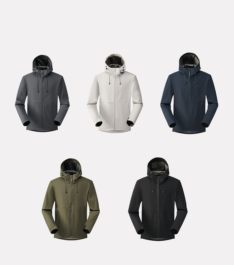 Mens Waterproof Windproof Softshell Work Jacket (3)