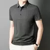 Mens Stretch Lightweight Summer Polo Shirt