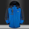 Parka aislante impermeable con capucha personalizada para hombre