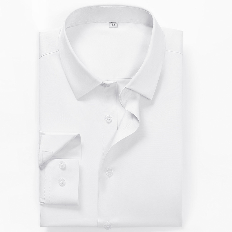 Mens Satin Silk Non Iron Business Dress Shirt (12)