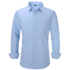 Mens Long Sleeve Smart Casual Easy Care Shirt