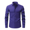 Mens Lightweight Easy Iron Stretch Work Shirt