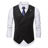 Mens Tailored V Neck Formal Wedding Suit Vest