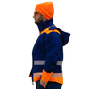 Fluorescent Reflective Polyester Hi Vis Safety Jacket