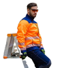 Mens Reflective Hi Vis Construction Work Jacket
