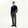 Mens Slim Fit Wrinkle Resistant Stretch Suit Pants