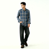 Mens Long Sleeve Flannel Shirt
