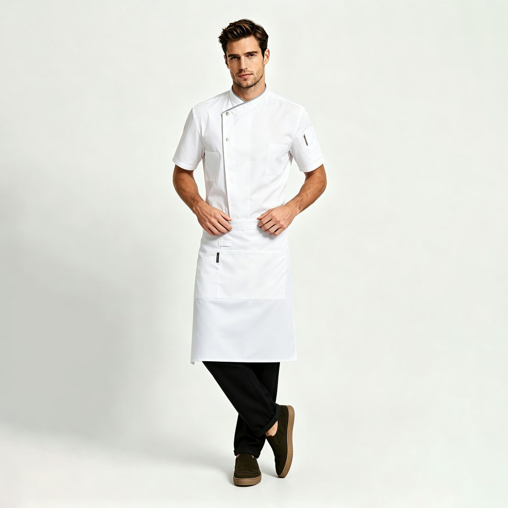 Custom Logo Summer Chef Workwear Set