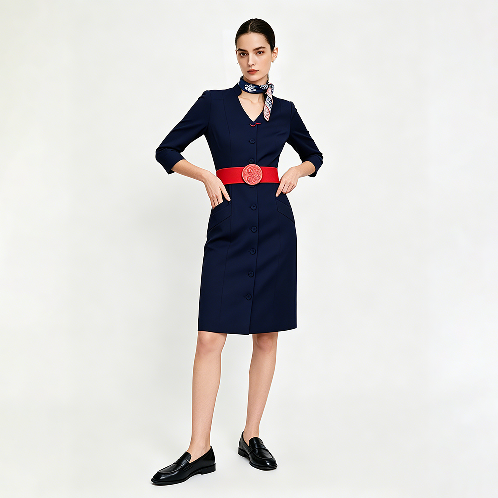 Womens Navy Flight Attendant Dress Uniform