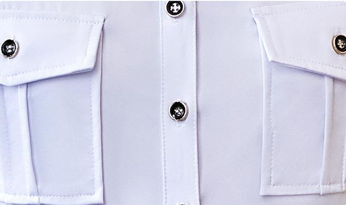 Summer Aviation Short-Sleeve Shirt Workwear (3)