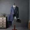 Mens 3 Piece Formal Business Wedding Suit