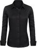 Womens Easy Iron Business Casual Lapel Shirt