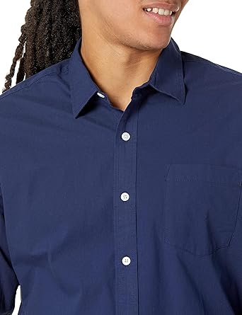 Mens Regular Fit Poplin Business Formal Shirt (1)
