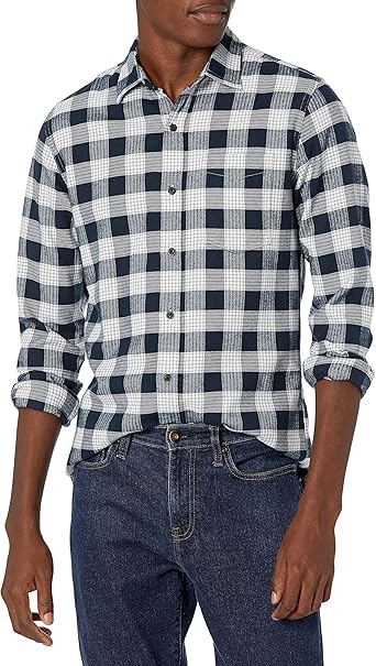 Mens Long Sleeve Flannel Shirt (13)